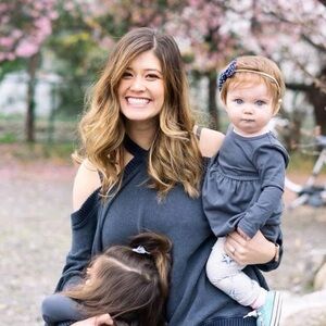 Free People Off-Shoulder Navy Sweater